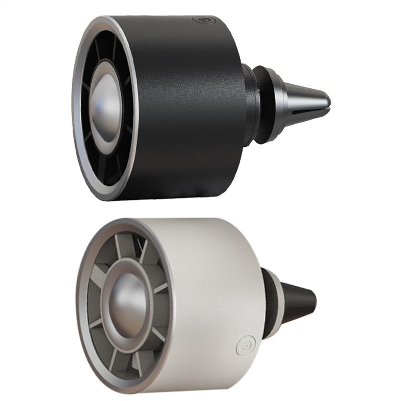 Мини-вентилятор для охлаждения автомобильного воздуховода с подсветкой, USB Автомобильный вентилятор с клипсой для выхода воздуха, 3 уровня регулировки, Автоматические вентиляторы для циркуляции воздуха