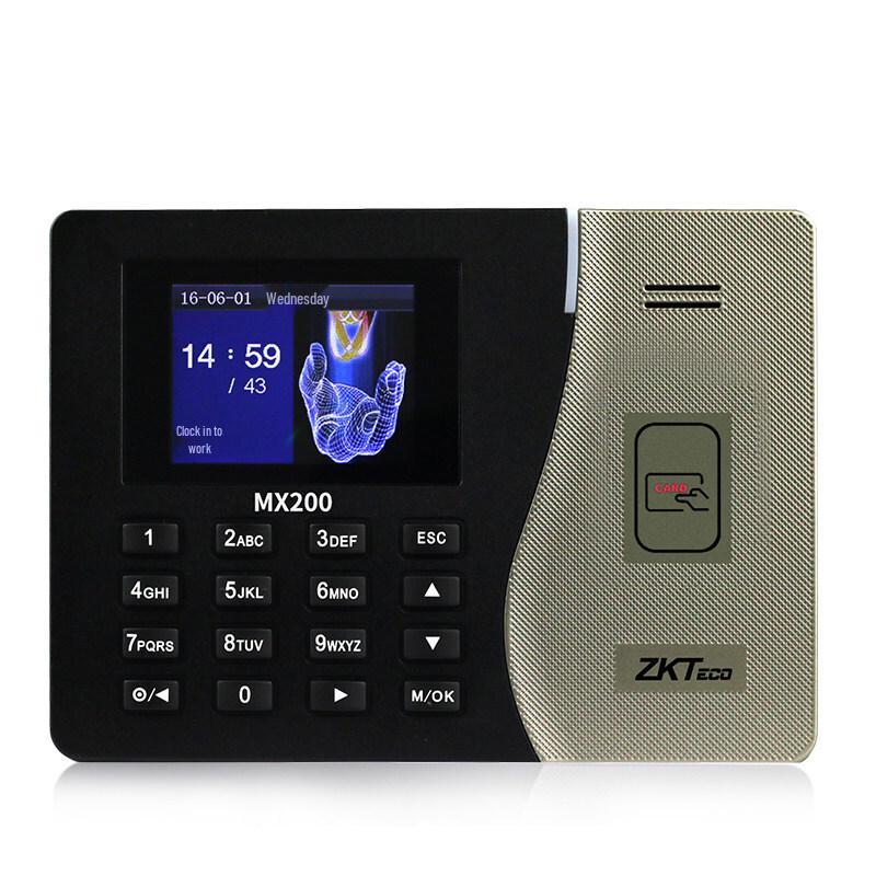 ZKTeco MX200 RFID-считыватель для учета рабочего времени, китайская вилка (адаптер в комплекте)