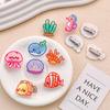 Coral Jellyfish Hair Clips Conch Animal Duckbill Clip Elegant Ocean Fish Hairpin  Female/Children