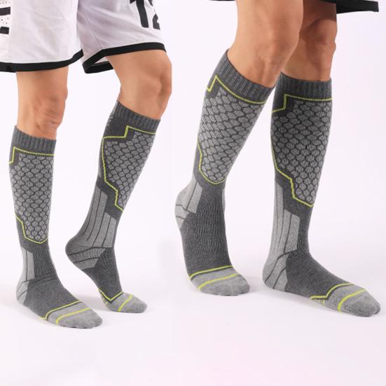 Winter Ski Socks Knee High Warm Snowboard Thermal Socks Cold Weather Outdoor Sports Sock for Skiing Cycling