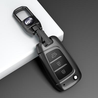 Чехол-держатель из ТПУ для Hyundai Elantra Solaris Tucson I30 I35 I40 KONA Genesis Santa Fe Azera Чехол-книжка из ТПУ для автомобильного ключа