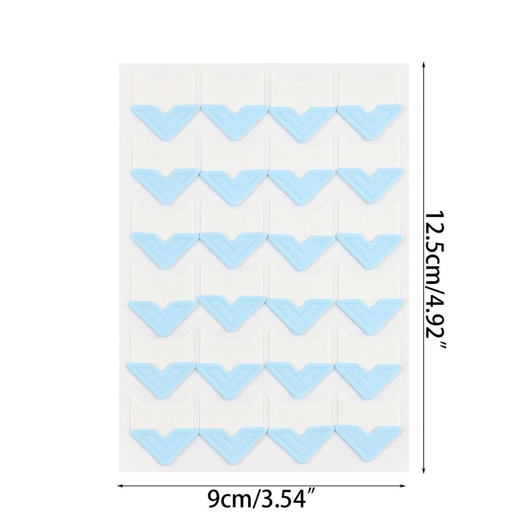 Упаковка из 5 самоклеящихся наклеек для фотоальбомов Декоративные бумажные наклейки Наклейки на уголки фотоальбомов Аксессуары
