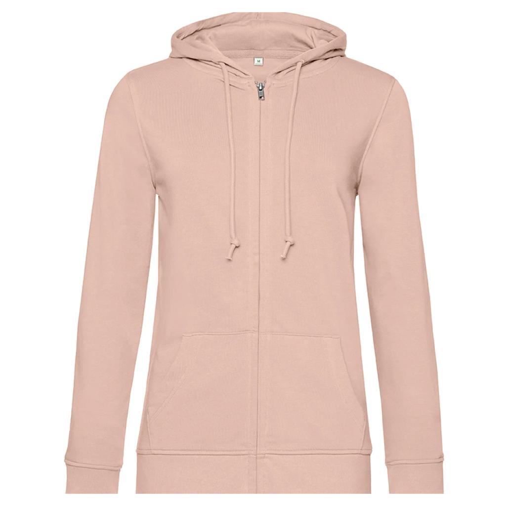 B&C Womens/Ladies Inspire Plain Full Zip Hoodie
