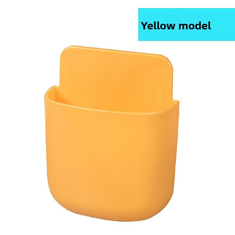 Настенный ящик для хранения пульта, зарядного устройства для телефона и аксессуаров Современный простой дизайн, многоцелевой держатель