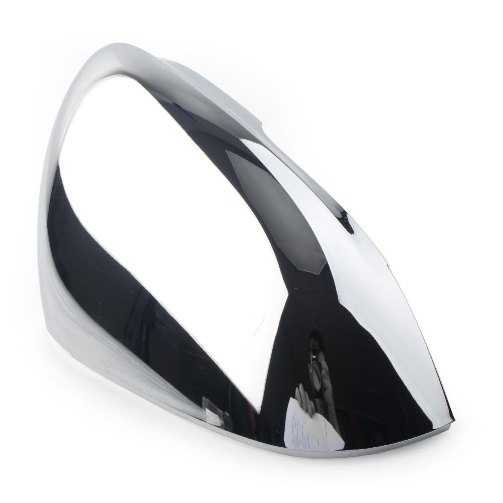 Хромированная крышка зеркала заднего вида автомобиля для Jaguar XF XFR XFR-S XJ XJR XK XKR XKR-S XE 2010 2011 2012 2013 2014 2015