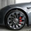 4pcs For Tesla Model Y Performance 21-inch Car Wheel Hub Center Cover Replacement Parts Auto Tire Hubcap Badge Decor Accessories