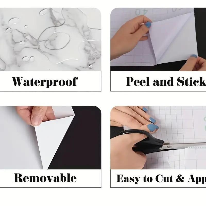 Виниловые обои с эффектом мрамора - Самоклеящиеся, Съемные, Глянцевая отделка, Текстурированный узор, Случайное совмещение, Снять и приклеить Считать