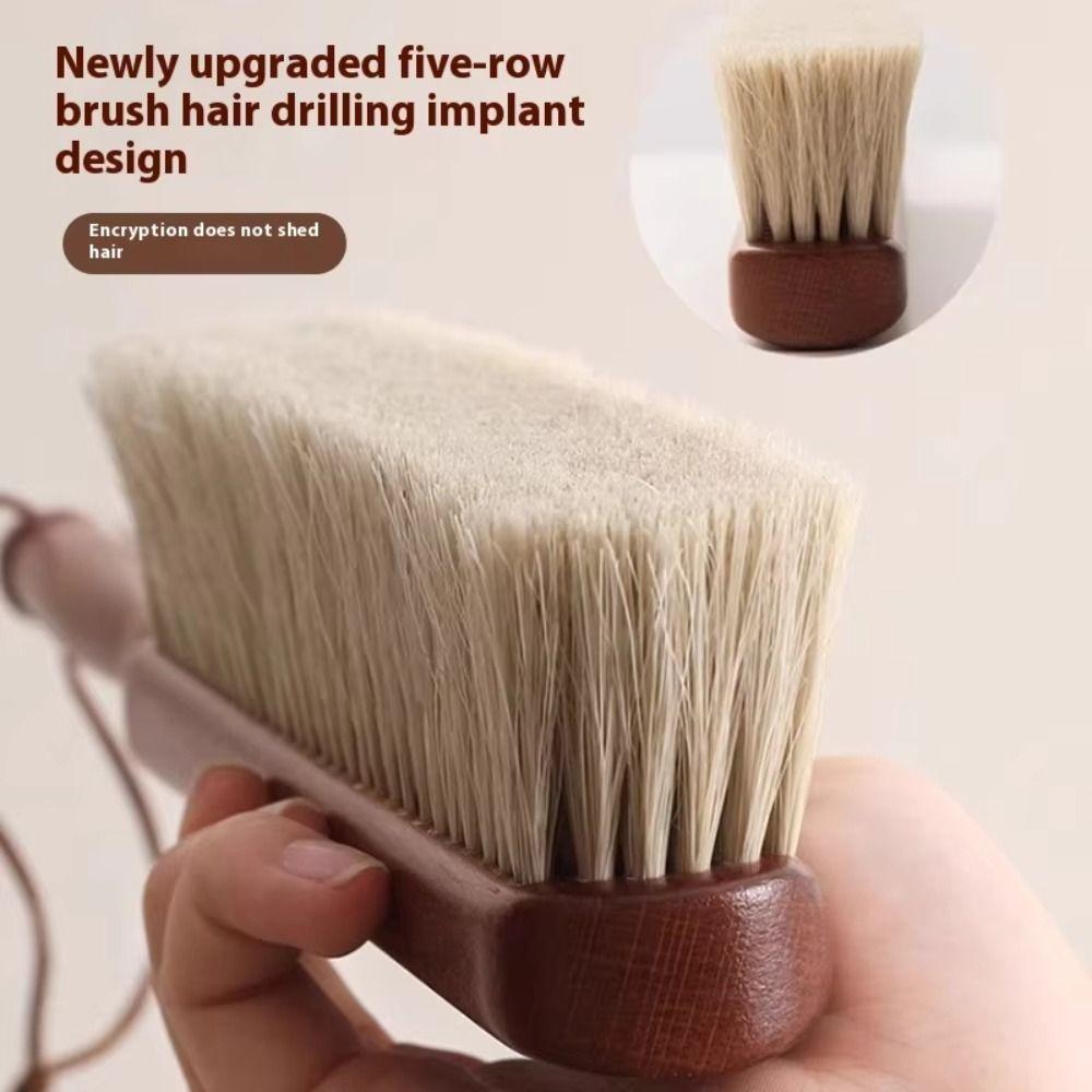 Буковая щетка для кровати с мягкой щетиной, инструменты для уборки дома, щетка для дивана, артефакт для уборки дома