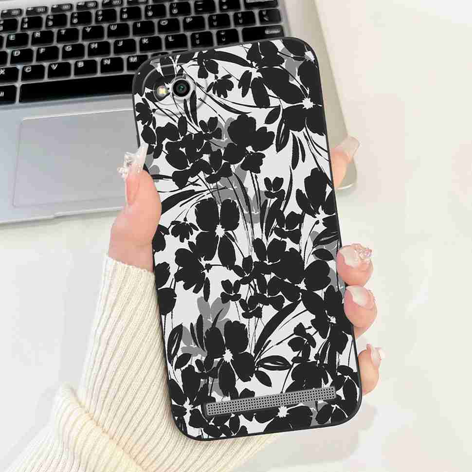 For Xiaomi Redmi 5A MCG3B Case Colorful Flowers Soft Silicone Cover For Redmi 5A redmi 5a MCG3B 5.0" Cute Rabbit Bumper Shell