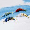 3D Brass Colorful Small Koi Carp Drip Oil  Fish Funny Plated Enamel Fish Charms  Bracelet