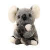 Cute Mother and Baby Koala Plush Toys - Comforting Hug Pillow for Children