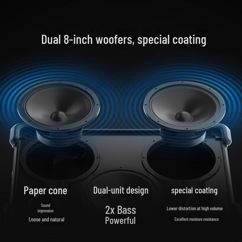 Pioneer LA-8002BL Portable Live Streaming Speaker (CN version)
