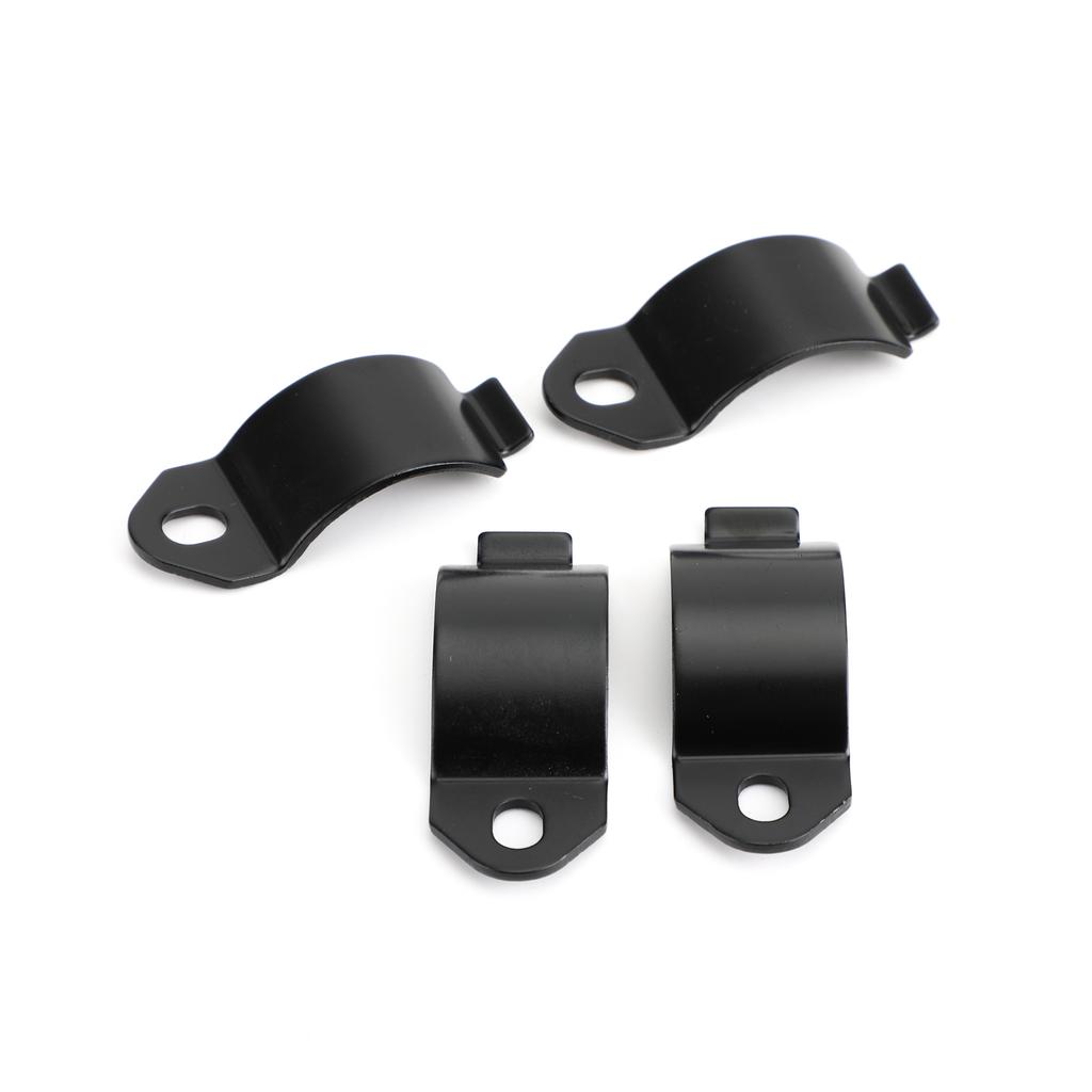 28mm-41mm Fork Black Headlight Mount Bracket Motorcycle Head Lamp Holder Adapter
