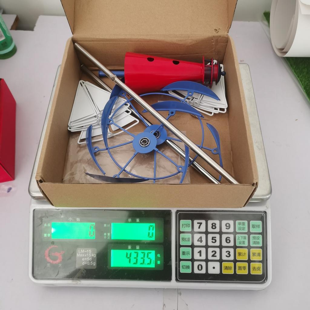 Outdoor Nautical Sailboat Lighthouse Windmill Modeling Garden Windmill Kinetic Art Metal Wind Chime 3D Decoration