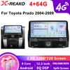 Android QLED экран 12,3 дюйма DSP RDS для Toyota Prado 2004-2009 автомобильный радиоприемник мультимедиа видеоплеер GPS Carplay стерео 4G 5G WIFI