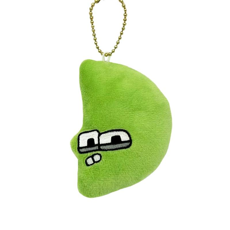 Алфавит Лор Милая плюшевая игрушка Брелок Подвеска для сумки Мягкая кукла Рождественский подарок на день рождения