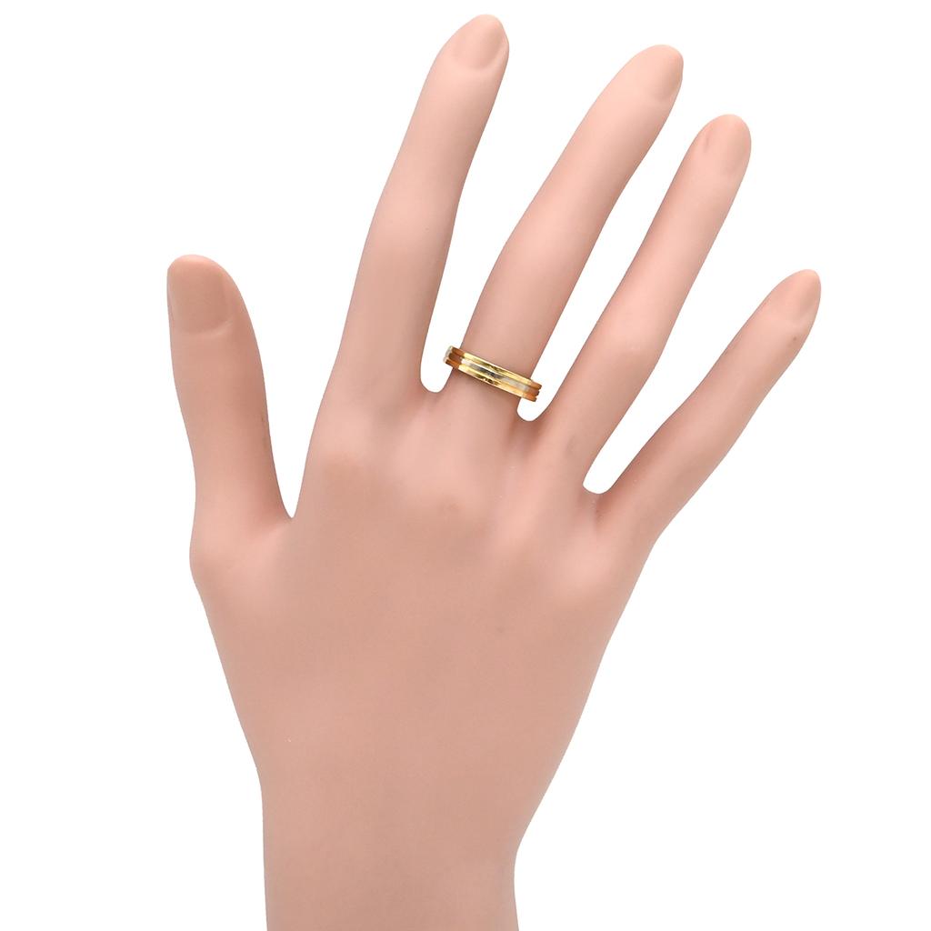 Cartier B4052200 Louis Cartier VendomeRing ring K18WG/18K Yellow Gold #9(JP Size) Array