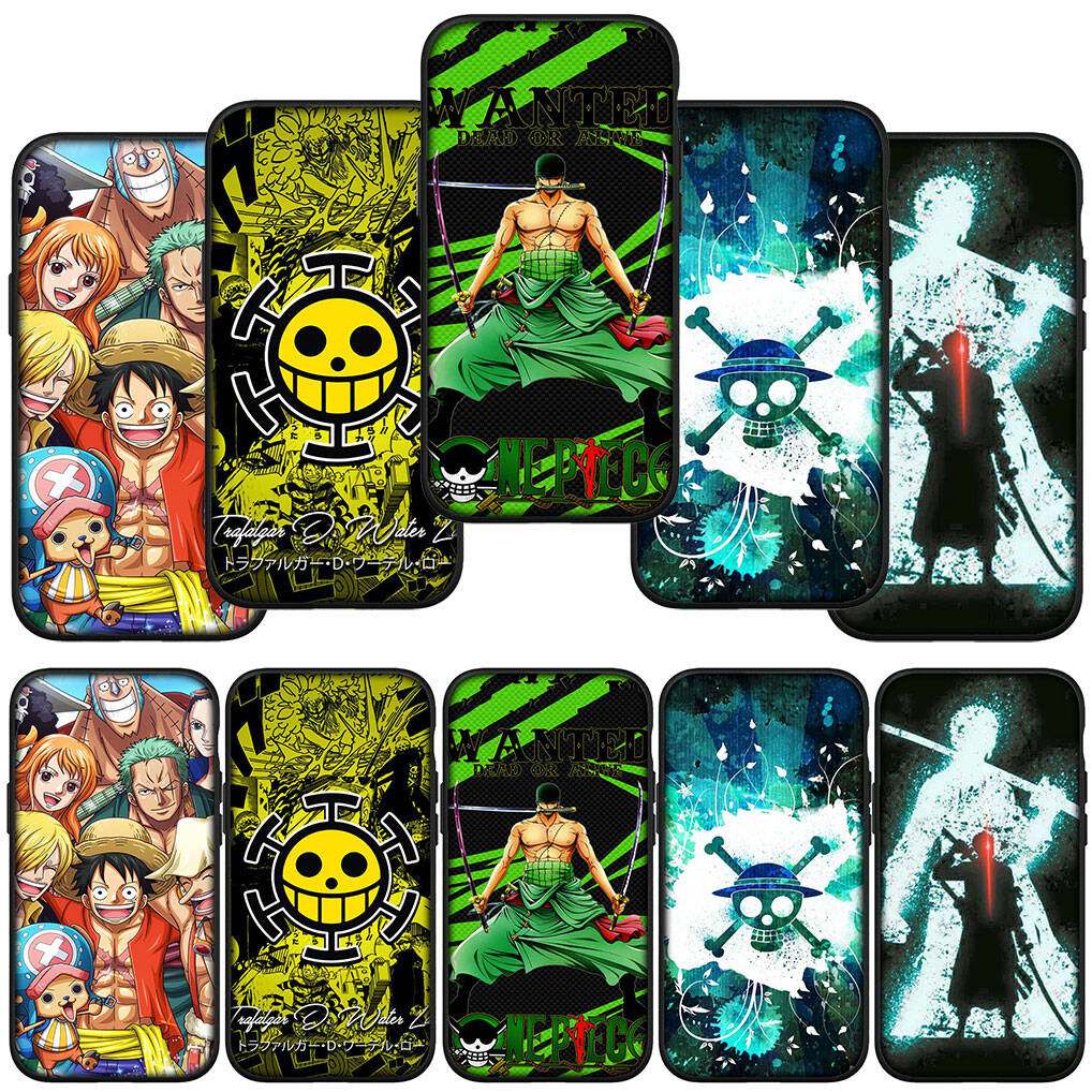 Для Motorola Moto Edge 70 60 50 G54 G86 Samsung Galaxy S25 iPhone 17 16 15 Xiaomi Redmi Note 14 Pro Max Чехол для телефона Luffy Roronoa Zoro One Piece