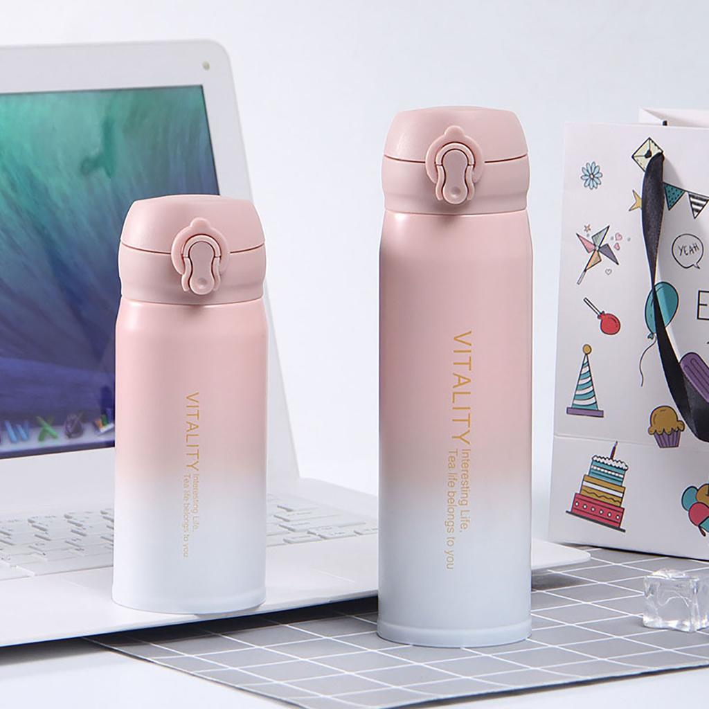 Вакуумная бутылка с маленьким ртом для питья без запаха портативная студенческая спортивная вакуумная кружка для школы