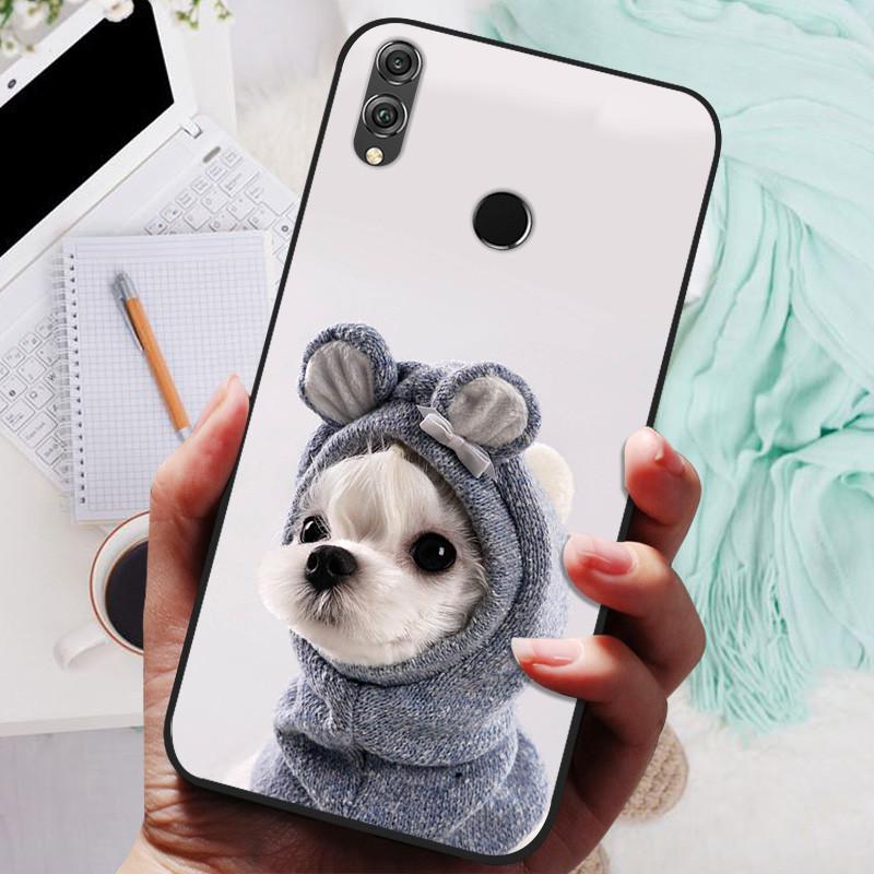 Для Huawei honor 8x Чехол Силиконовый Роскошный Кот Мраморный Мягкий Бампер Чехол для Huawei honor 8x Max Защитный Capas honor8x Max Funda