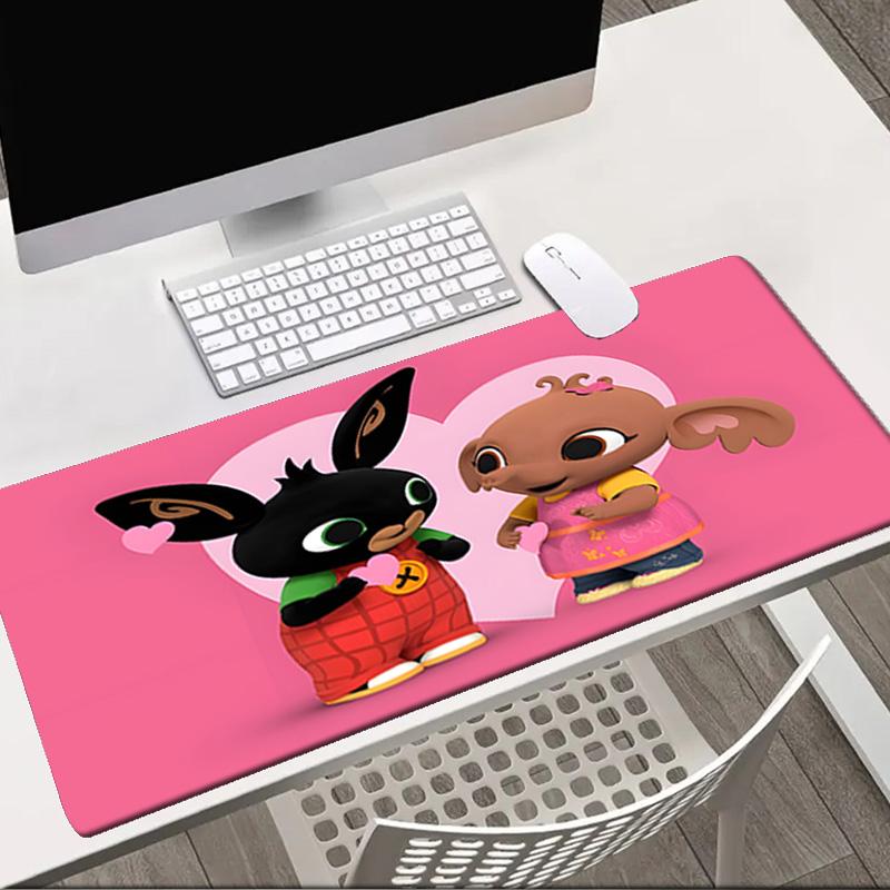 Rainbow Bing Friends Singing   Mouse pad Office Desk Mat, Gaming Mouse Pad Mousepad, keyboard pad,Heavy-Duty Non-Slip Rubber Backing, Gift