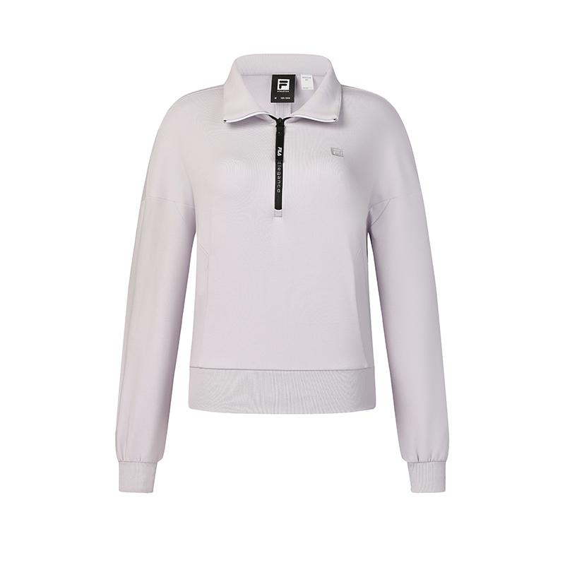 New FILA Fitness Sweatshirt Women's Light Dusty Purple A11W441210FPR