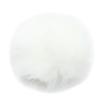 Полиэстер 6 шт. Акриловые белые помпоны Эластичная петля Сумки
