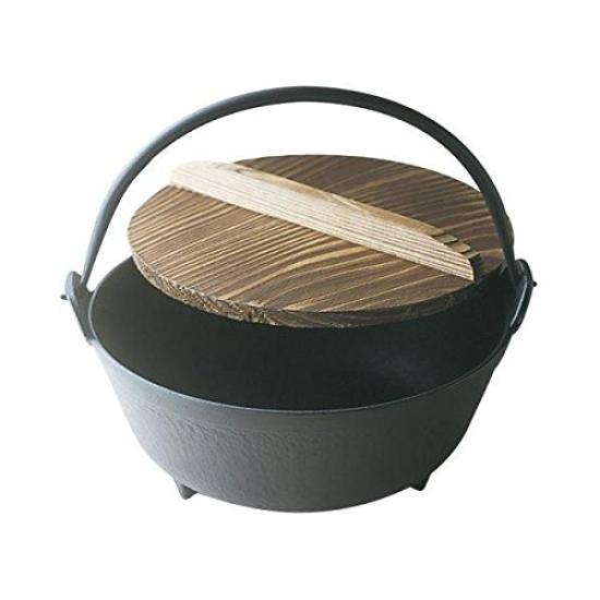 Oigen Nambu Ironware Round 7 Direct Heat Pot, inches, Compatible, F-21