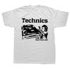 Смешная футболка DJ Technics Teach Them Well Графическая Повседневная Хип-Хоп Уличная Одежда С Коротким Рукавом Музыкальная Мужская Европейский Размер Музыкальная Футболка