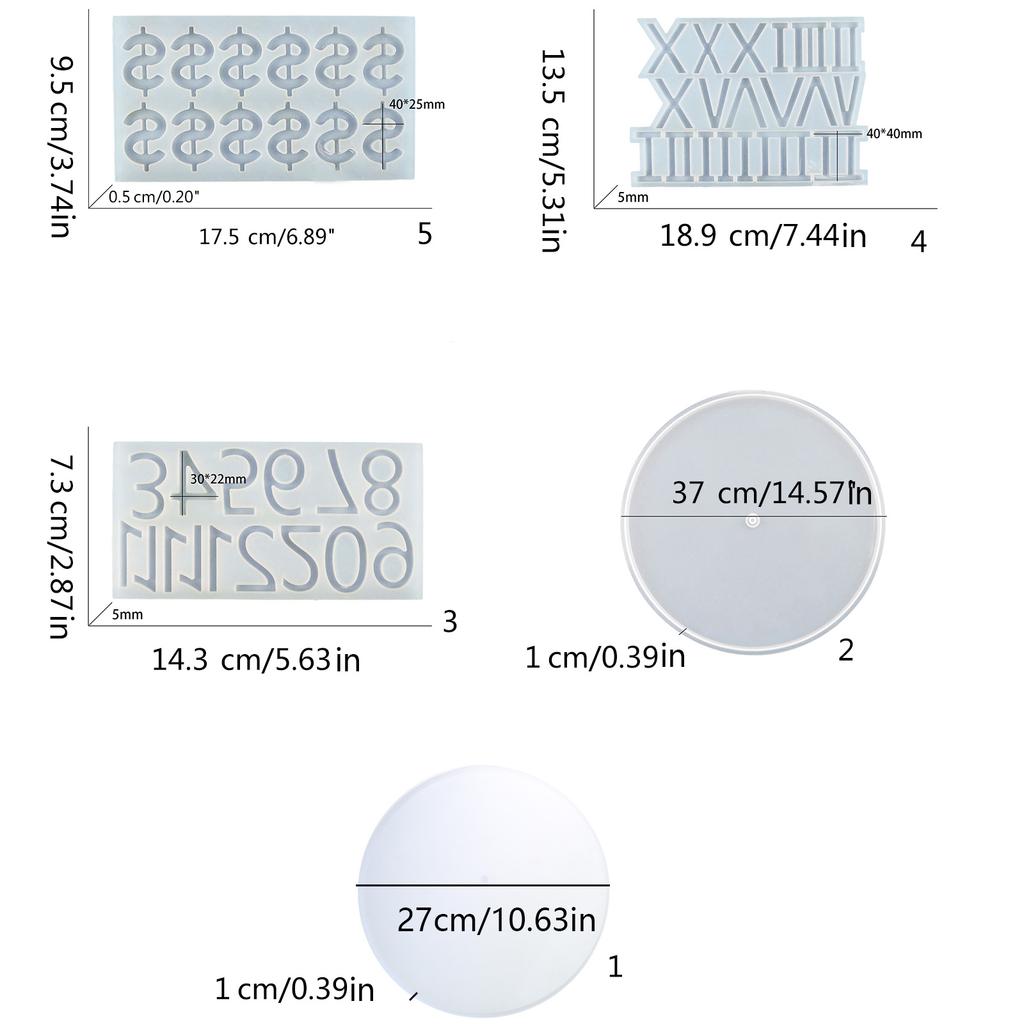 Сделай сам силиконовая форма для маятника часов, уникальные украшения для часов, мягкая форма из эпоксидной смолы для изготовления маятника часов своими руками