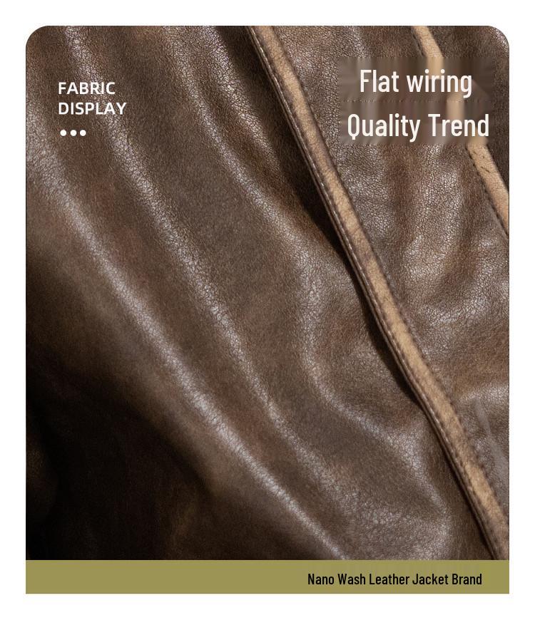 Кожаная куртка с флисовой подкладкой в уличном стиле для мальчиков на Осень/Зиму 2025 – Крутая и дерзкая верхняя одежда в корейском стиле