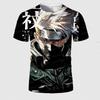 Anime Naruto Men's T-shirt Hatake Kakashi 3D Print Short Sleeve Men Women T-shirt Clothing Fashion Boys Short Sleeve Streetwear