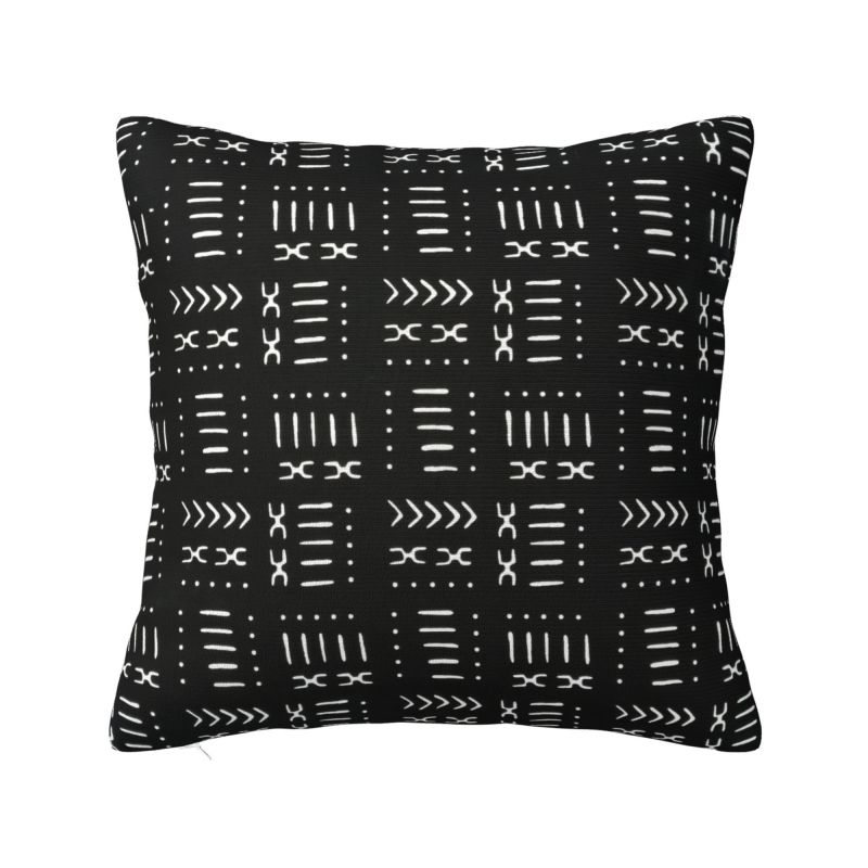 African Ethnic Ankara Style Cushion Cover x cm Polyester Soft Throw Pillow Case For Sofa Seat Decoration Bedding Pillowslip