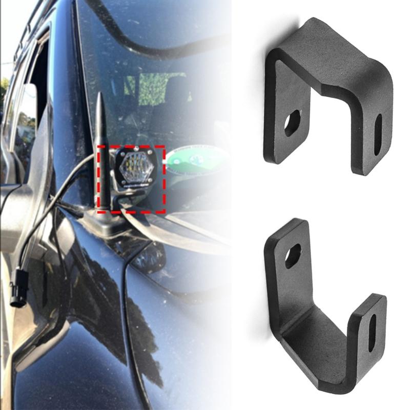 2pcs Vehicle Lamp Brackets Set Waterproof & Dustproof Front Mounting Support Auto Work Light Holders Suitable for F150