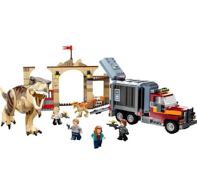 LEGO Jurassic World 76948 Побег тираннозавра и атроцираптора