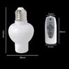 With Timer Wireless E27 Socket Bulb Night Light Accessories Lamp Bases Remote Control Lamp Holder