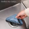 Easy Clean Hair Catcher with Suction Cups Anti-Clogging Drain Filter for Kitchen Bathroom Shower Odor Blocking Drain Hair Stopper