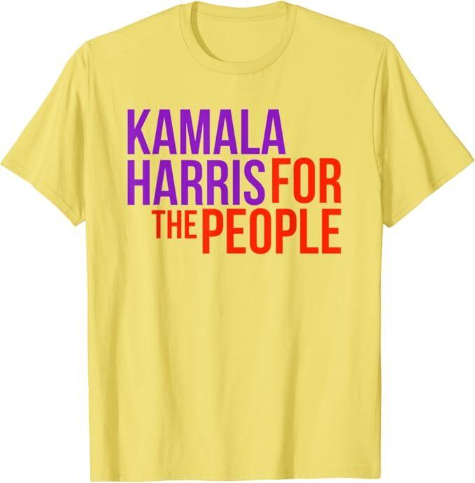 Kamala Harris For The People Shirt Kamala 2024 T-Shirt, Size S-5XL