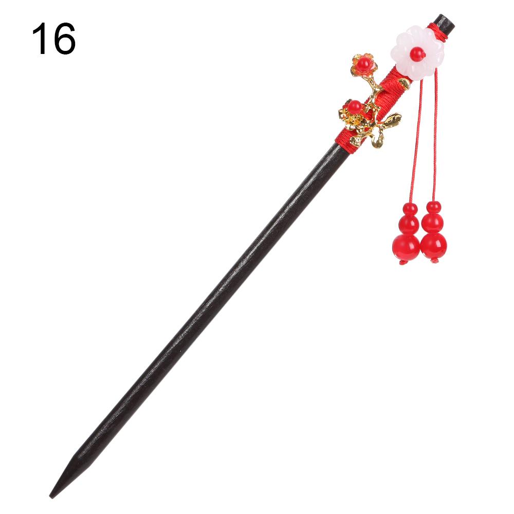 Эбеновые кисточки Ретро стиль Ручная работа Аксессуары для волос Палочки для волос Инструменты для укладки волос Заколка