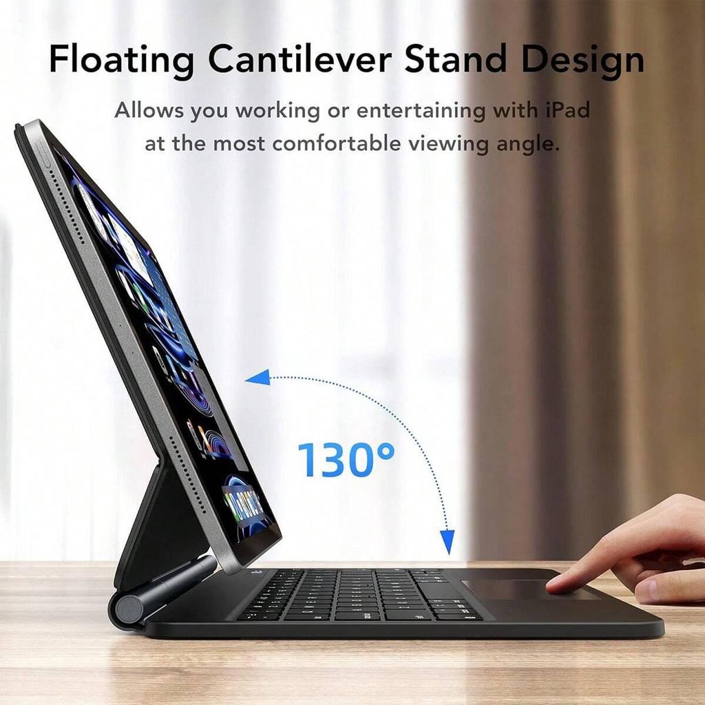 Защитный чехол A16 для iPad 10-го поколения с магнитной клавиатурой Magic Keyboard для Air 4/5 10,9" с Bluetooth и сенсорным управлением