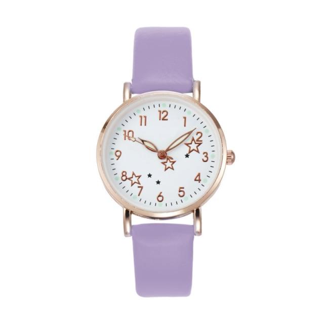 New Watch Women Simple Classic Fashion Small Dial Women's Watches Leather Strap Quartz Clock Wrist Watches Gift