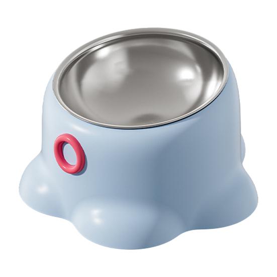 Elevated Pet Bowl Non-Slip Tilted Dog Food Dish Anti Vomiting Raised Pet Food Water Bowl for Medium Small Dogs Cats