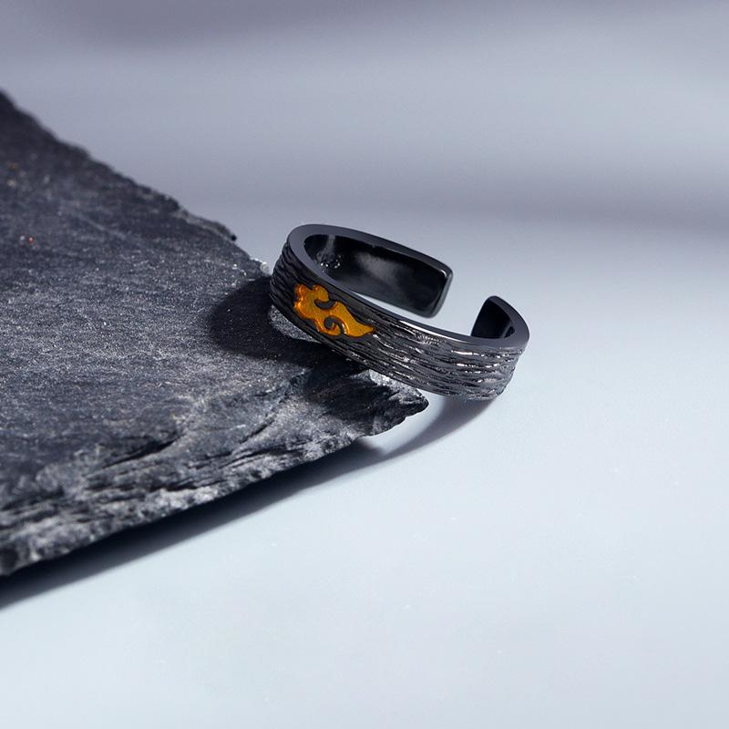 Ретро Кольцо С Благоприятным Облаком Сянъюнь Для Мужчин Удача Регулируемое Открытое Кольцо Унисекс Дизайнерские Циркониевые Аксессуары Благословение Подарок