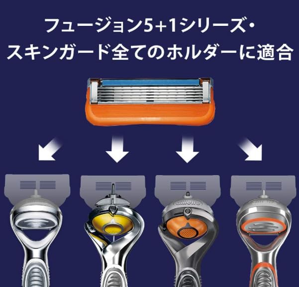 Ручная бритва Gillette Fusion для мужчин 16 сменных лезвий (Включает лезвия)