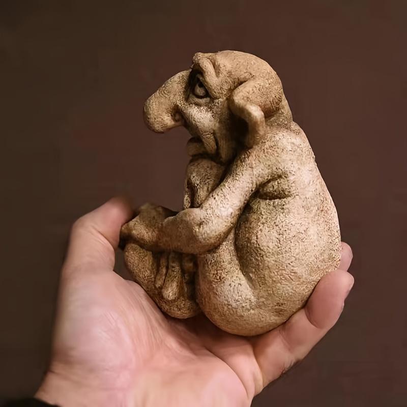 Тролль Уличный Декор Двора Дизайн Креативное Настольное Украшение Рождество Хэллоуин