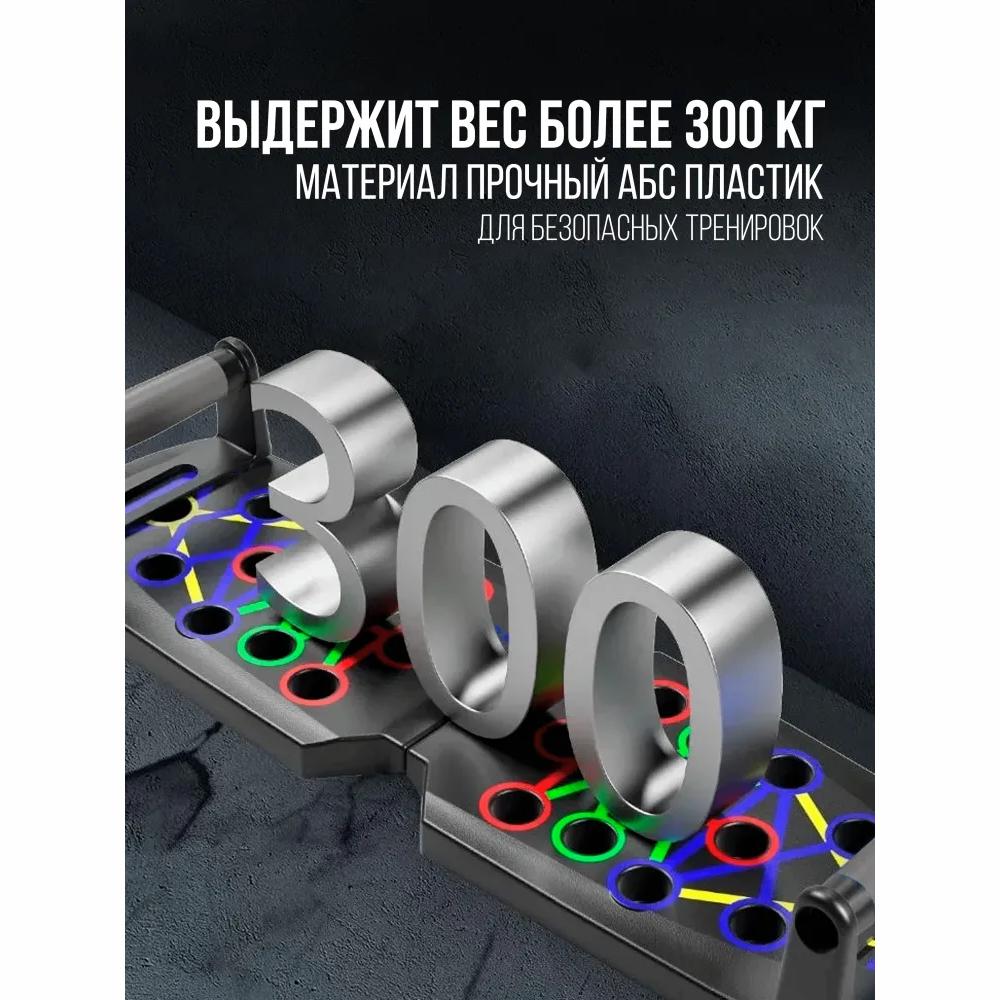 Отжимания с упором, Доска/платформа для отжиманий, Домашний тренажер, Пресс, Руки и Потеря веса