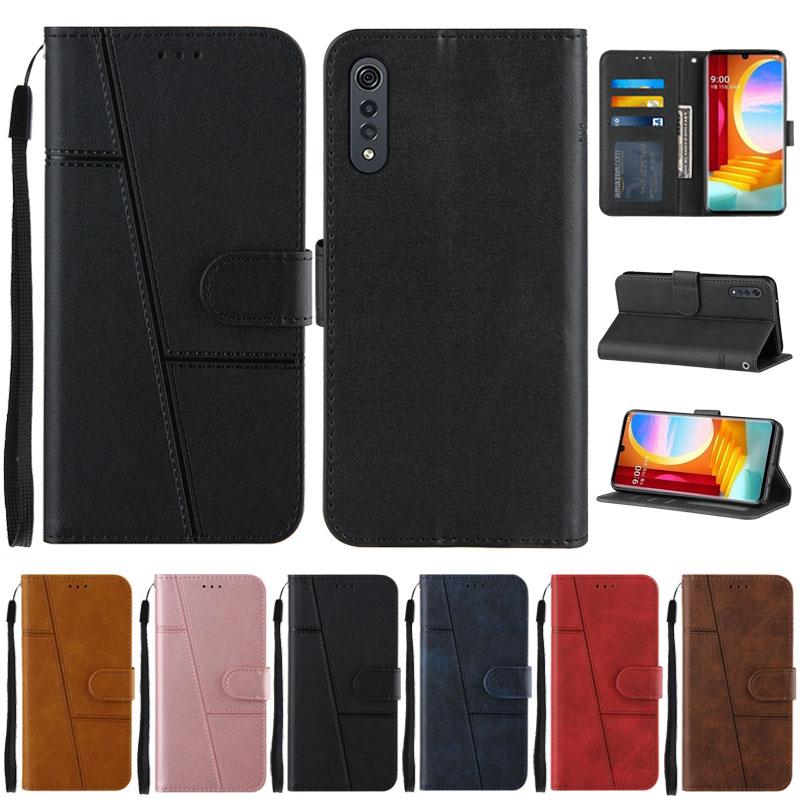 Для LG Velvet Чехол-книжка Кошелек-книжка Чехол для телефона LG Velvet 5G для LG Velvet LM-G900N LM-G910 Защитные чехлы Coque