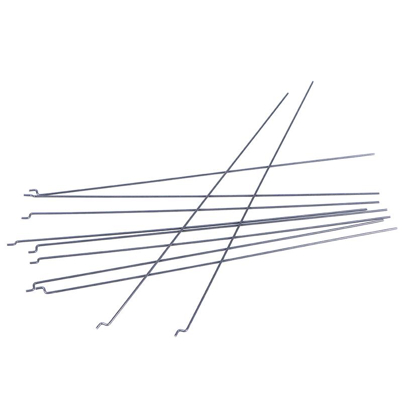 10 шт. Z-образный рычаг рулевого механизма, тяга, сервопривод, диаметр 1,2 мм, длина 20 см