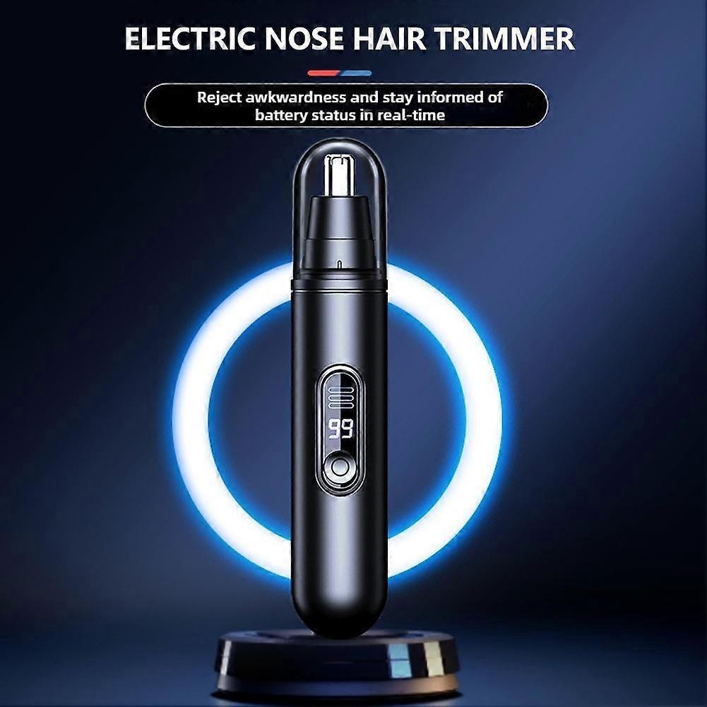 Electric Nose Hair Trimmer Men's Rechargeable Nose Hair Scissors Nasal Hair Trimmer