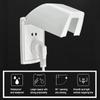 Plastic Socket Waterproof Box Self-Adhesive Electric Plug Cover Switch Protective Cover  Bathroom